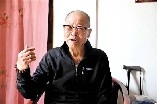 陳宜禧孫子陳永常講述祖父的故事。