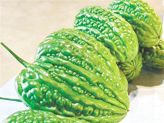 杜阮涼瓜“苦而不澀”。