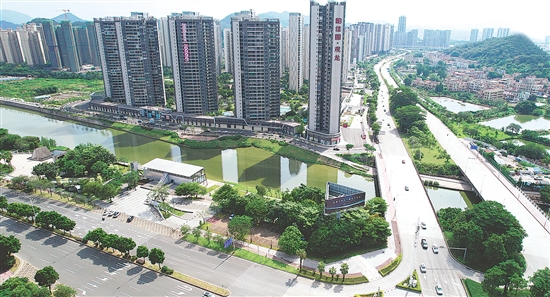 華盛路片區(qū)樓盤扎堆。