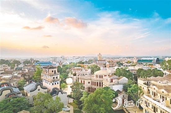 赤坎華僑古鎮(zhèn)目前已成為熱門的旅游打卡地。受訪者供圖