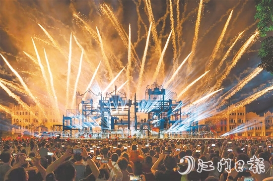 創(chuàng)新、多樣的節(jié)目成為赤坎華僑古鎮(zhèn)的“王牌”。受訪者供圖