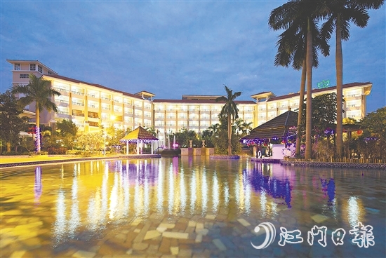 隨著天氣轉(zhuǎn)冷，恩平溫泉景區(qū)迎來旺季。