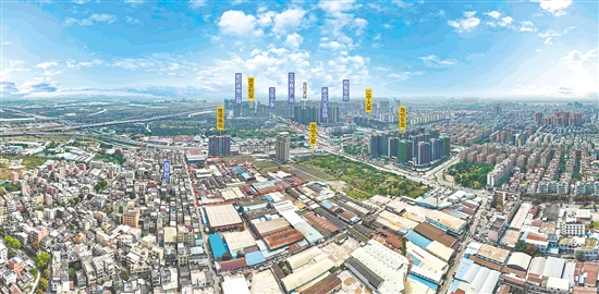 新會(huì)會(huì)城街道西甲村上大圍工業(yè)區(qū)地塊周邊配套完善。