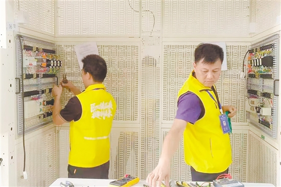 江發(fā)服務公司的選手們在技能大賽中表現(xiàn)出色。