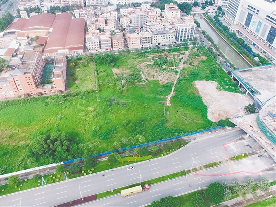 江門市JCR2025-130（江海15）號地實(shí)景圖。