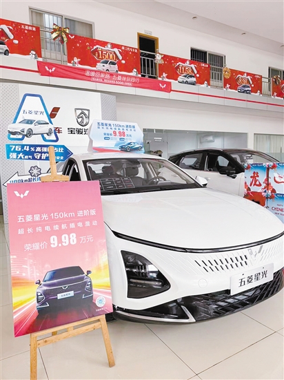 新能源汽車(chē)紛紛降價(jià)。